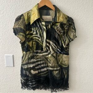 Falguni Shane Peacock Blouse